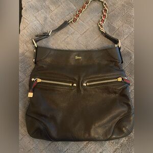 Authentic Gucci Sherry Line Chain One Shoulder Bag